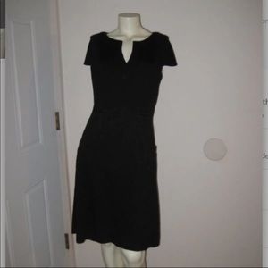 Beautiful Ellen Tracy Black Dress with pockets
